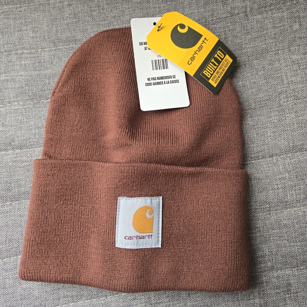 Carhartt Rust Knit Beanie NWT